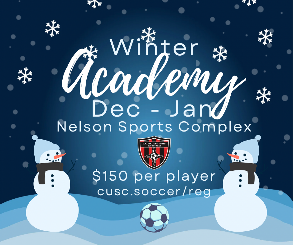 Winter Academy Registration Now Open
